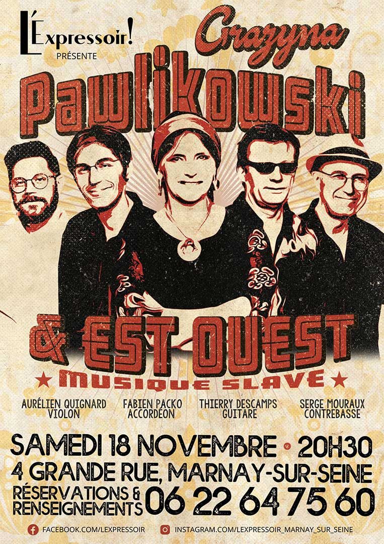 Grazyna Pawlikowski et Est Ouest -2023