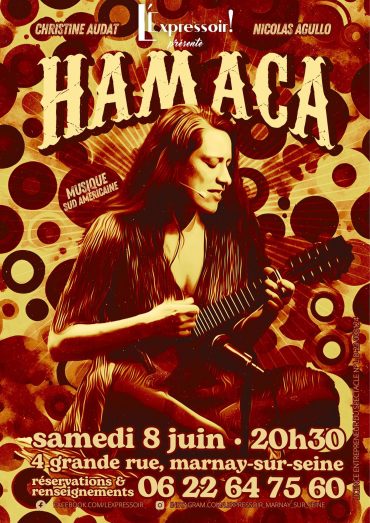 Affiche concert Hamaca 2024 à l
