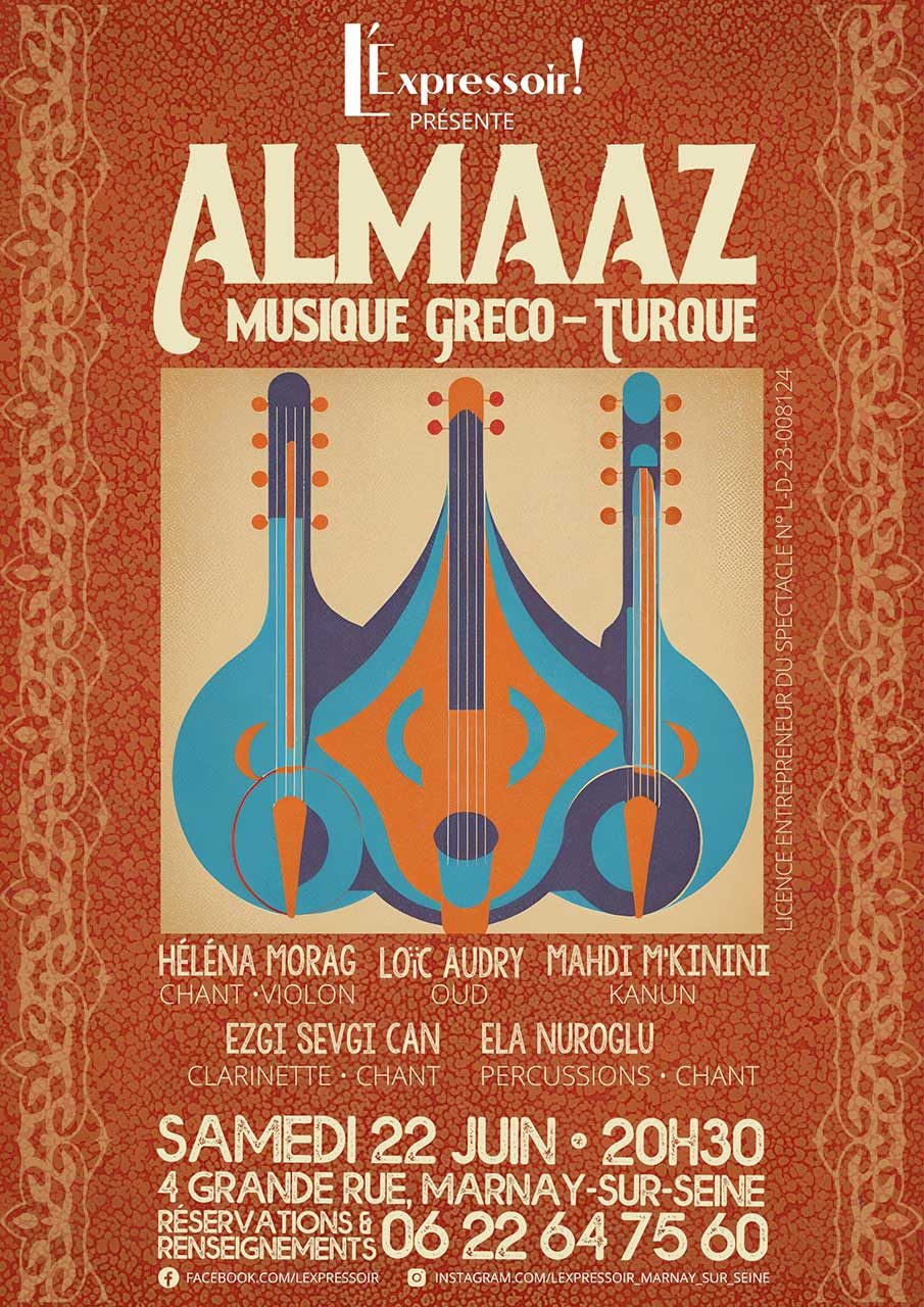 Concert Almaaz - Musique gréco-turque à l